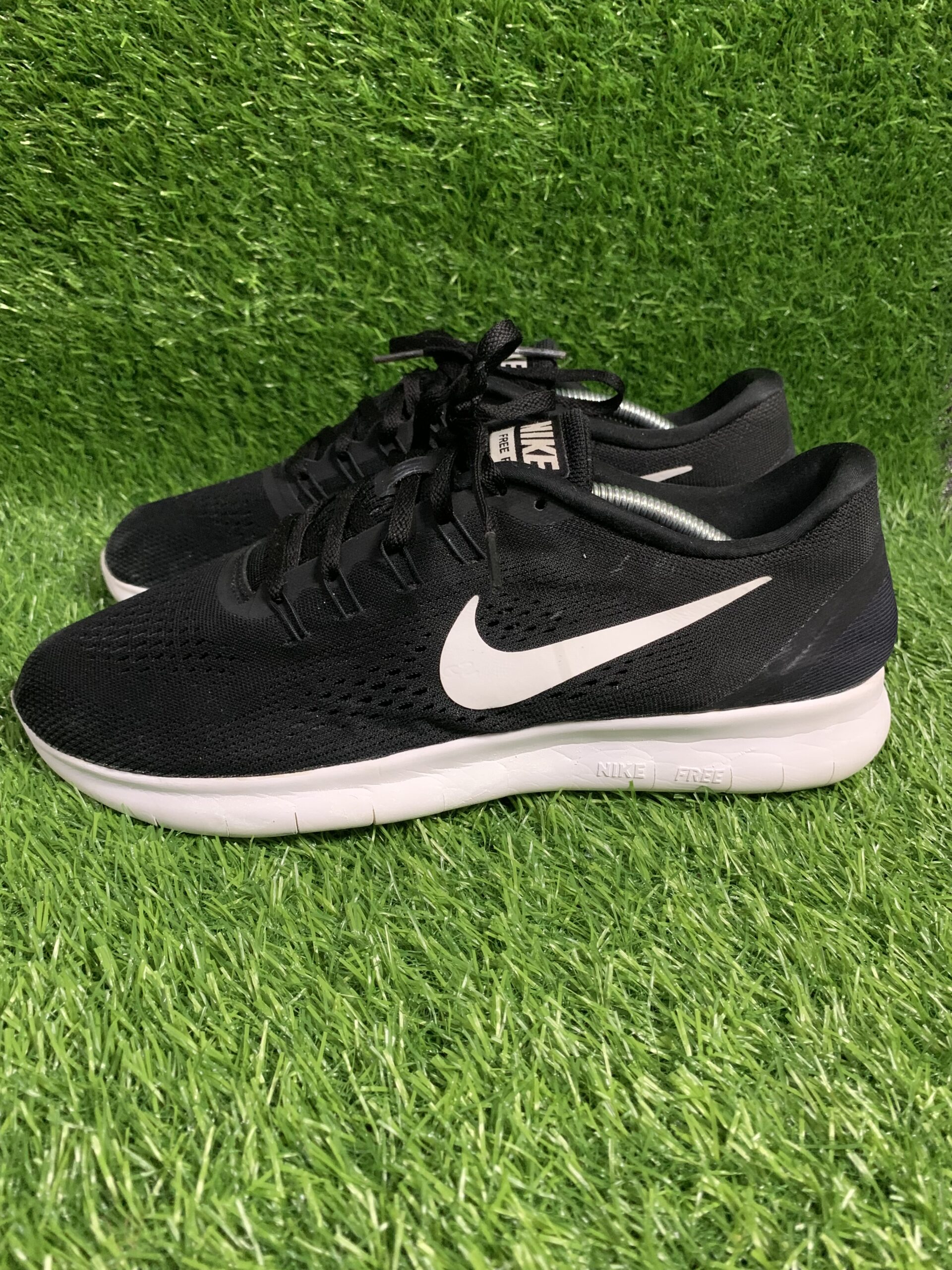 Nike Free Run Black/White Men's