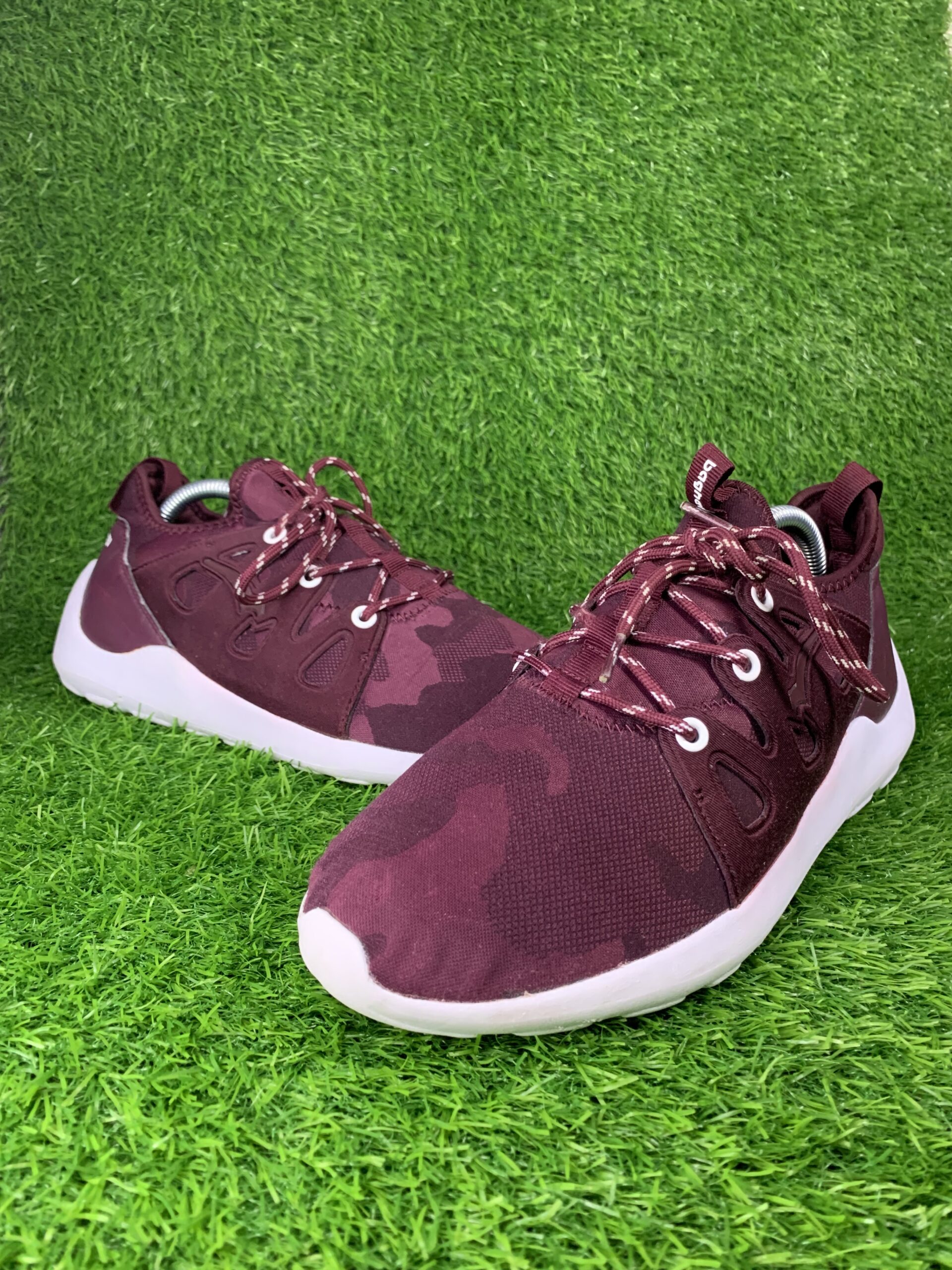 Bagheera white and burgundy sneakers - Image 2